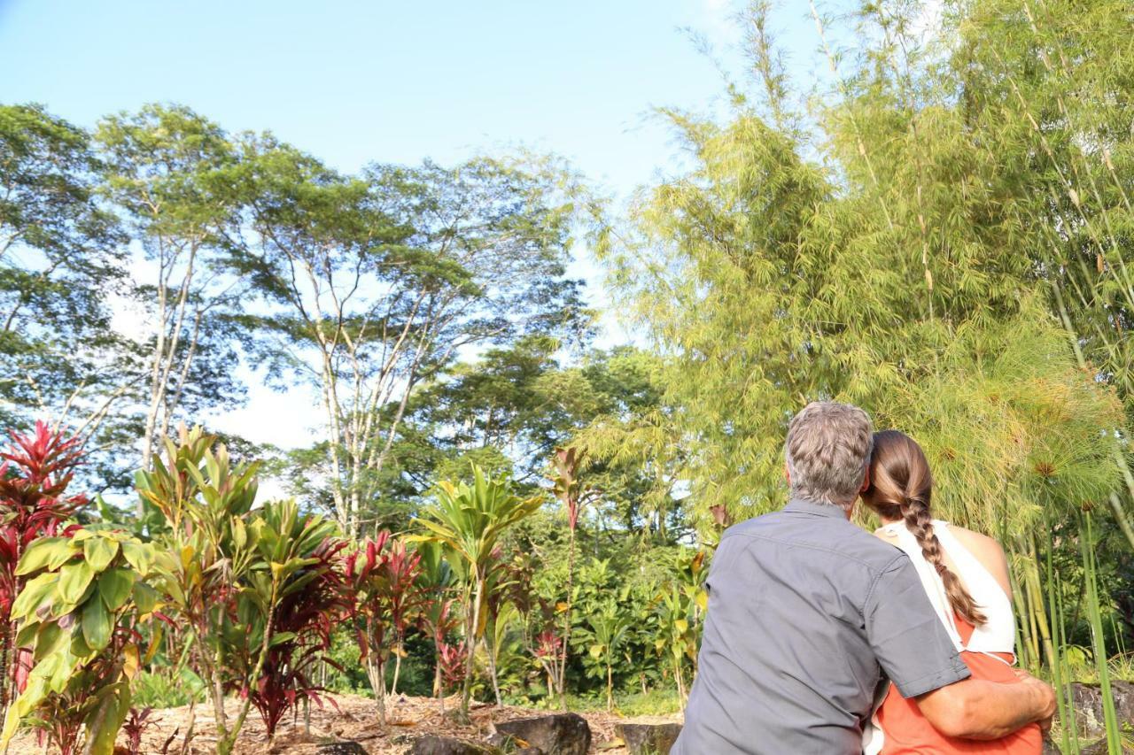 Hawaiian Sanctuary Eco Retreat Center Villa Pahoa Bagian luar foto