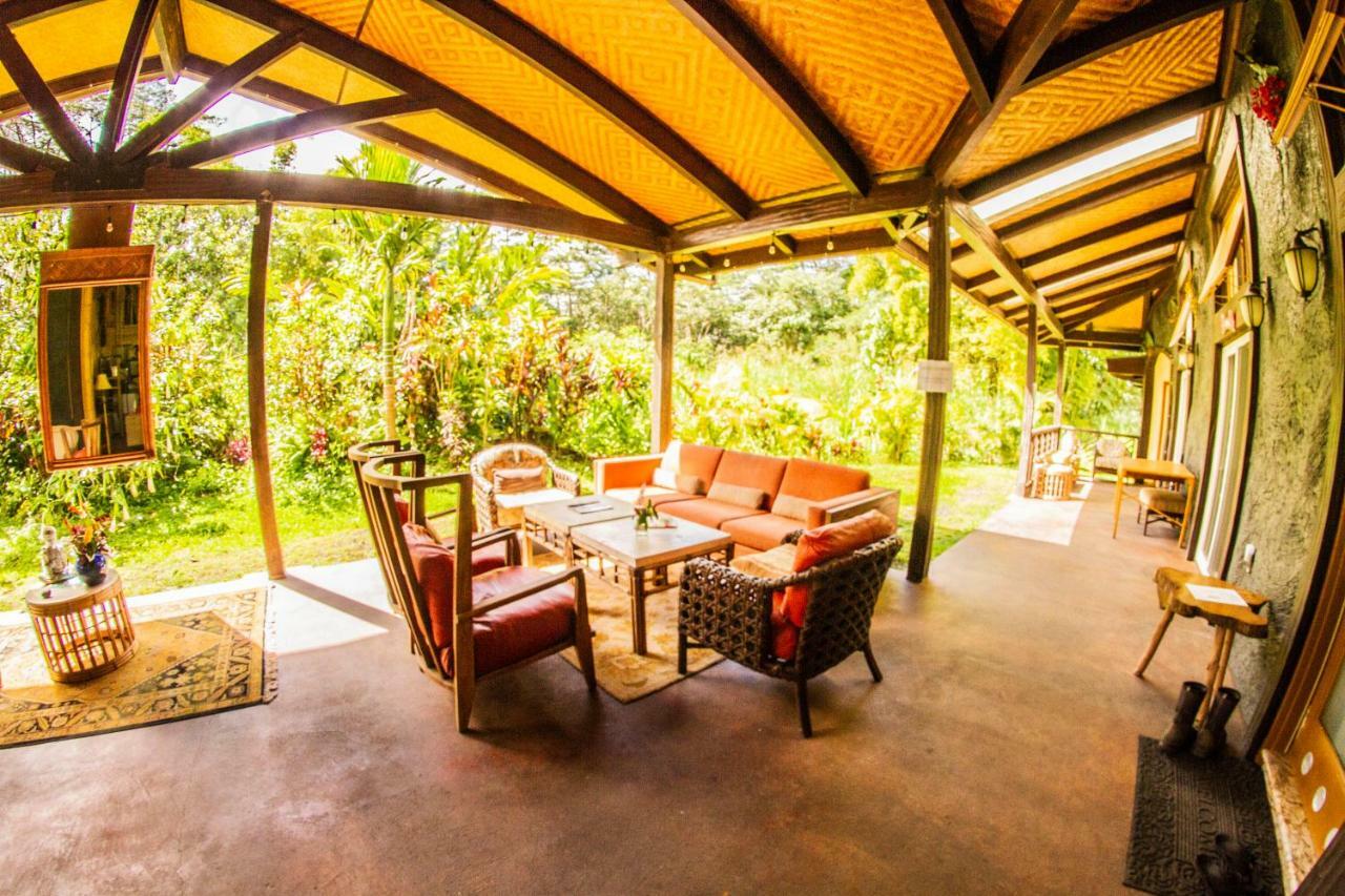 Hawaiian Sanctuary Eco Retreat Center Villa Pahoa Bagian luar foto
